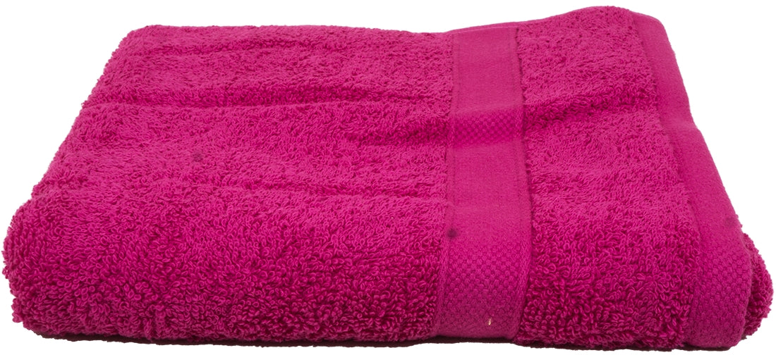 Goisco Hand Towel 100% Cotton 20 x 39 inch, Fucsia, 380 gr