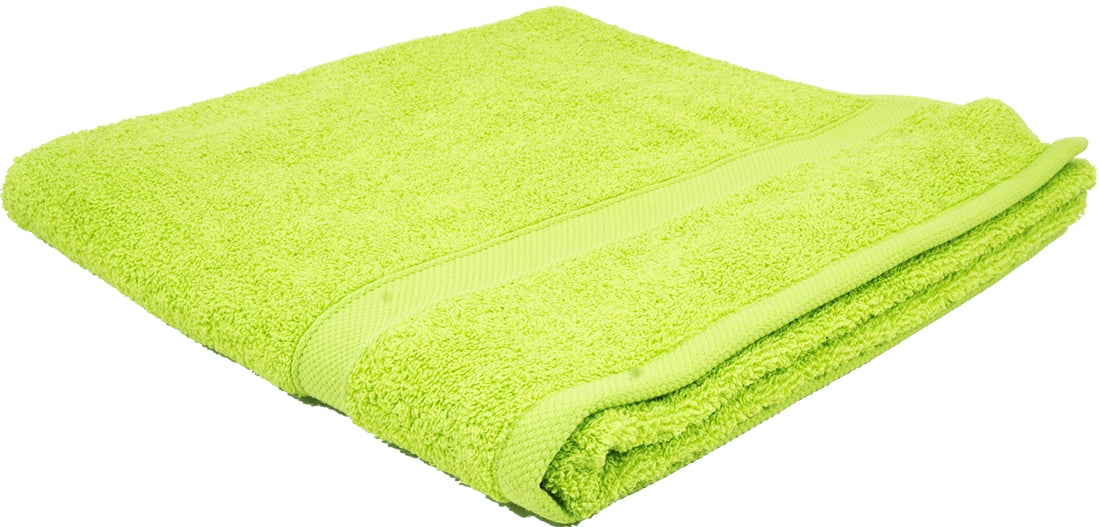 Goisco Bath Towel 100% Cotton 27 x 54 inch, Green, 400 gr