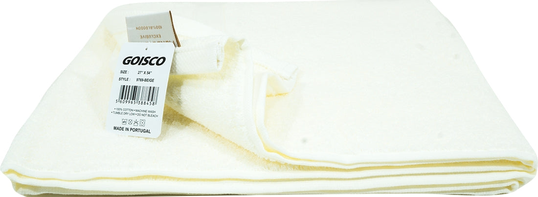 Goisco Bath Towel 100% Cotton 27 x 54 inch, Maron, 400 gr