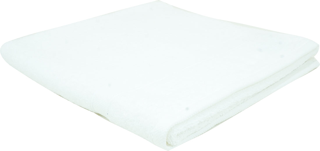 Goisco Bath Towel 100% Cotton 27 x 54 inch, White, 400 gr