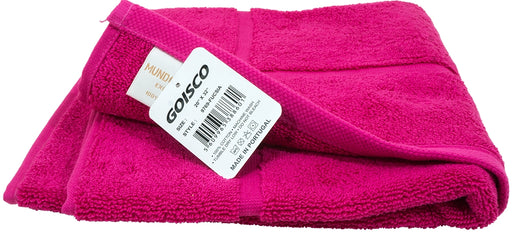 Goisco Bath Mat 100% Cotton 20 x 32 inch, Fucsia, 750 gr