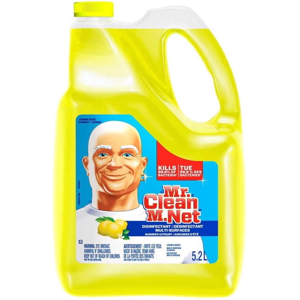 Mr. Clean Multi-Surfaces Summer Citrus , 5.2 L