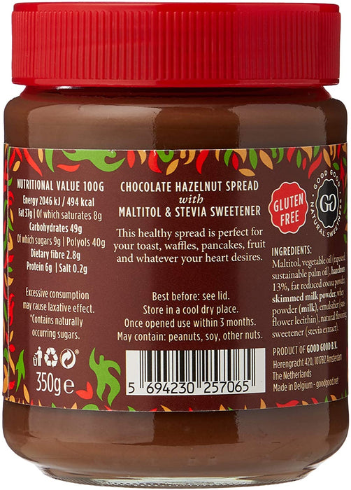 Good Good Choco Hazel With Stevia Spread , 350 gr