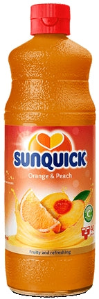 Sunquick Orange Peach Concentrate Drink, 840 ml