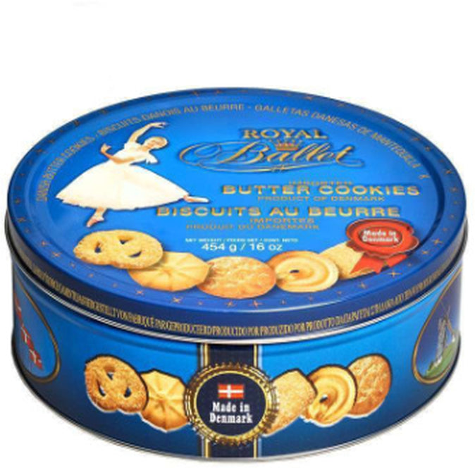 Royal Ballet Danish Butter Cookies, 454 gr