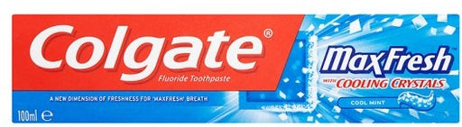 Colgate Max Fresh Toothpaste with Cooling Crystals, Cool Mint, 100 ml