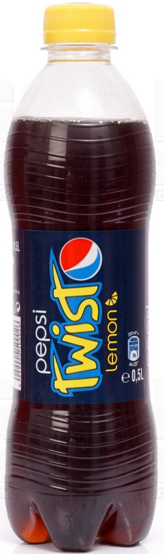 Pepsi 12-Pack Bottles, Lemon Twist, 12 x 500 ml