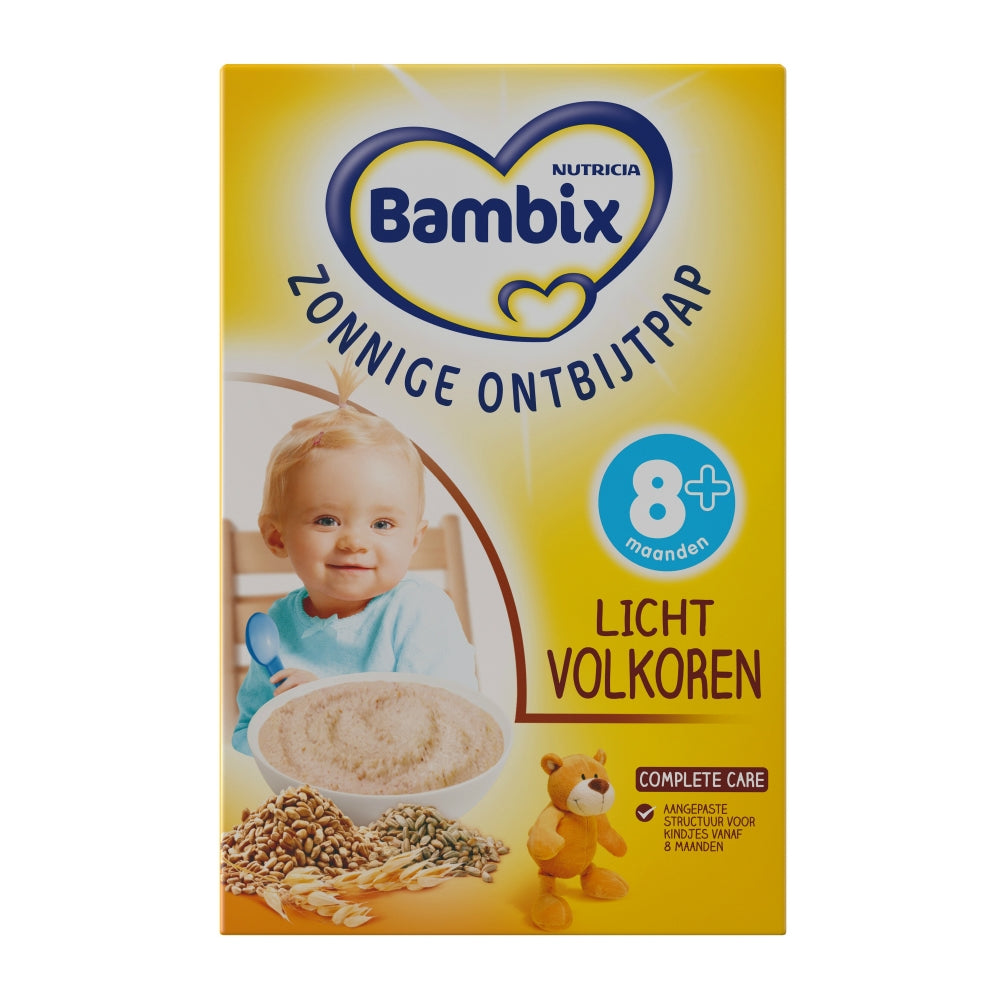 Bambix Licht Volkoren, 8+ Months, Zonnige Ontbijtpap, 250 gr