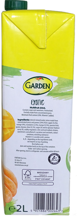 Garden Exotic Juice, 2 L
