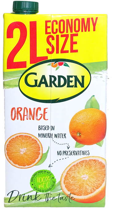 Garden Orange Juice, 2 L