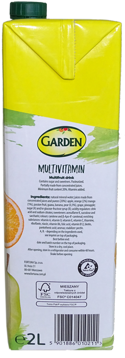 Garden Multivitamin Juice, 2 L