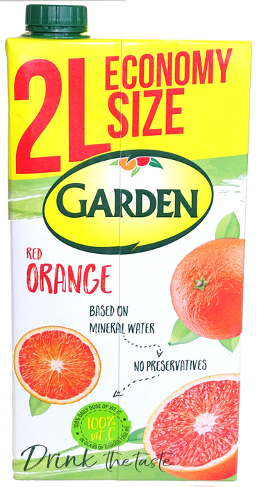 Garden Red Orange Juice, 2 L