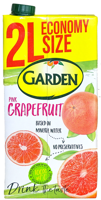 Garden Pink Grapefruit  2 L