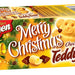 Bergen Chocolate Chips Merry Christmas Teddy Bear Cookies, 130 gr