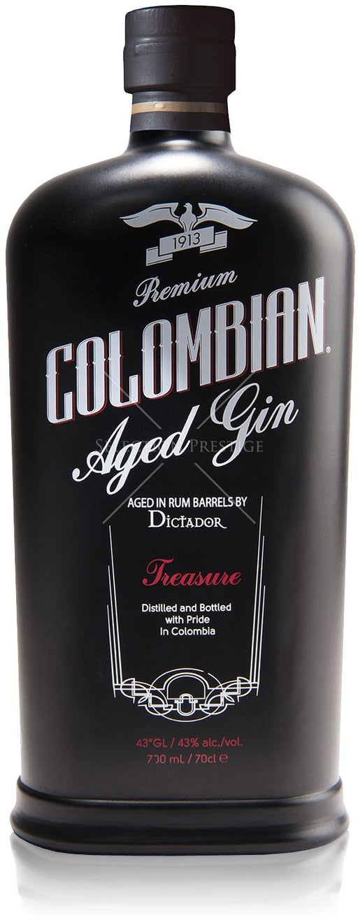 Dictador Colombian Aged Black Treasure Gin, 700 ml