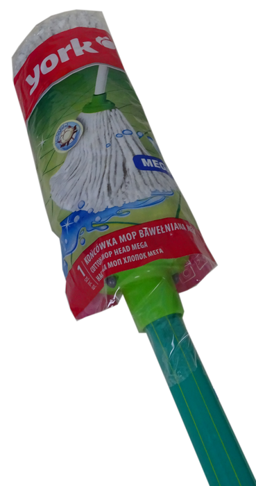 York Mop Mega With Stick , 1 pc