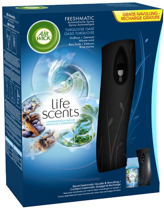 Air Wick Freshmatic Kit, Life Scents, Gadget & Recharge, 