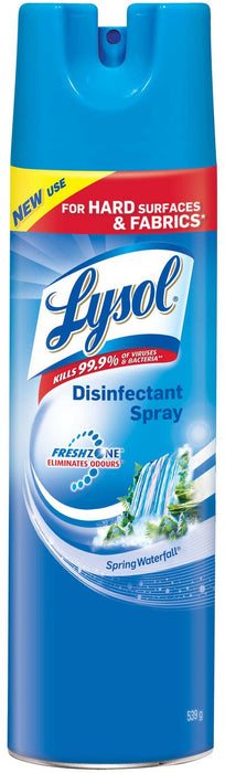 Lysol Disinfectant Spray Spring Waterfall, 539 gr