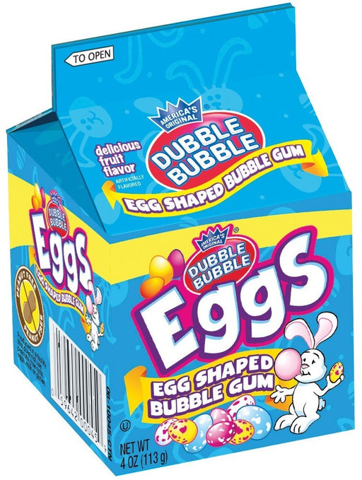 Dubble Bubble Easter Egg Shaped Gum, 4 oz