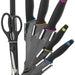 Berlinger Haus 8-Piece Quality Knife Set with Acrylic Stand, Multicolor, 