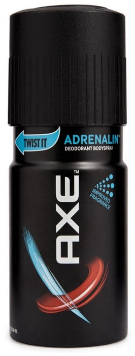 Axe Adrenalin Deodorant Body Spray, 150 ml