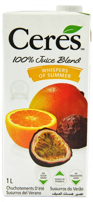 Ceres Whispers of Summer Fruit Juice Blend, 1 L