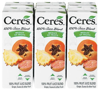 Ceres Medley of Fruits Juice Boxes, 6 x 200 ml