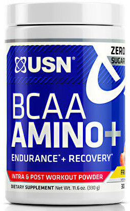 USN BCAA Amino + Supplement, Fruit Punch Flavor , 330 gr