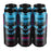 USN Qhush Extreme Energy & Focus Drink, Electric Blue Flavor, 6-Pack , 6 x 500 ml