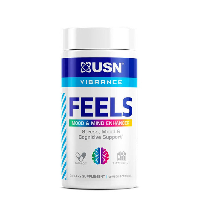 USN Feels Mood & Mind Enhancer Supplement, 60 ct