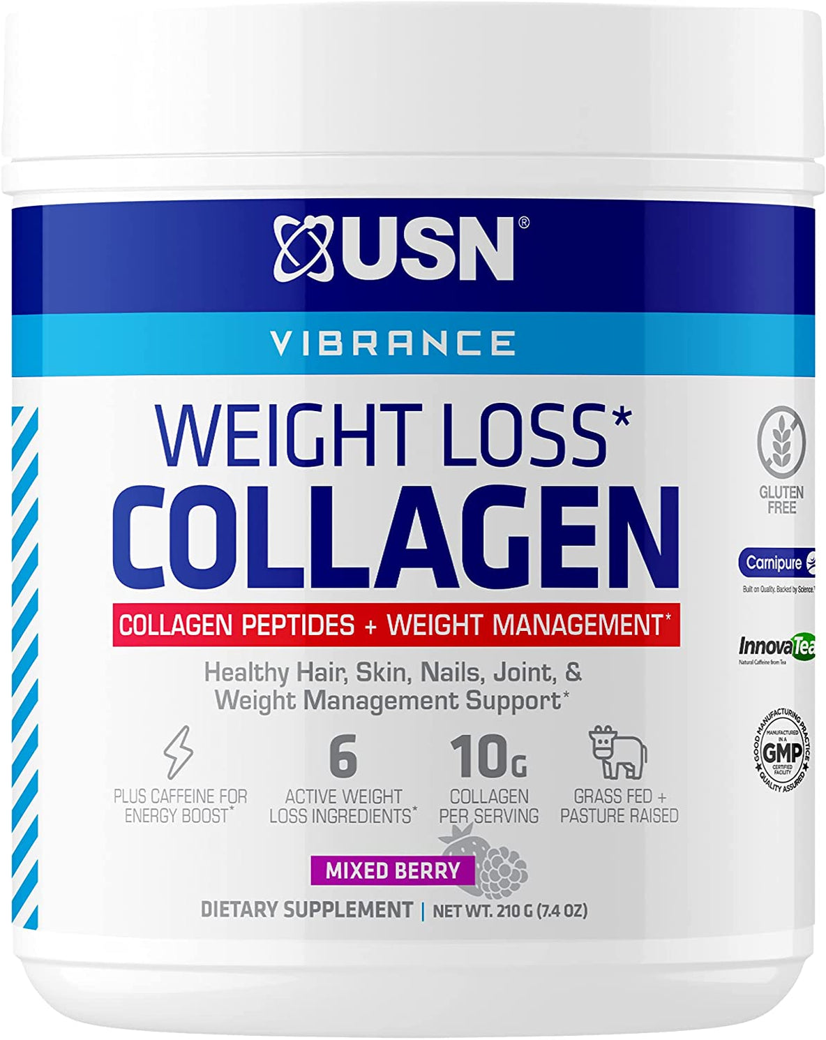 usn-weight-loss-collagen-supplement-mixed-berry-flavor-210-gr