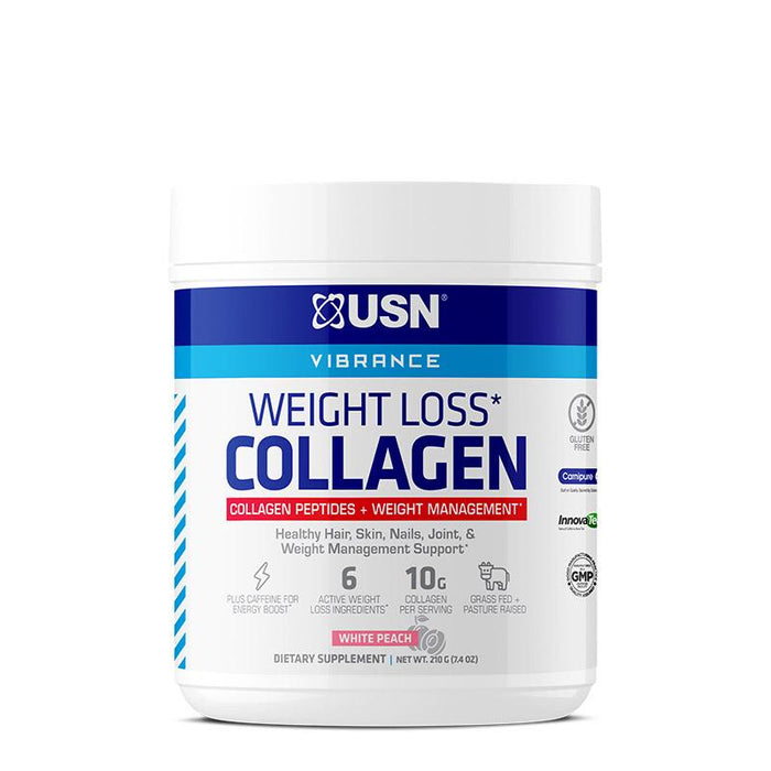 USN Weight Loss Collagen Supplement, White Peach Flavor , 210 gr