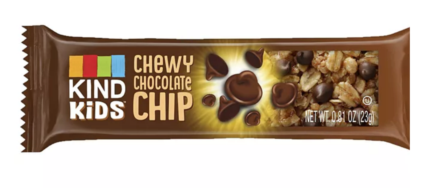 KIND Kids Chewy Chocolate Chip Granola Bars, 30-Pack , 30 x 0.81 oz