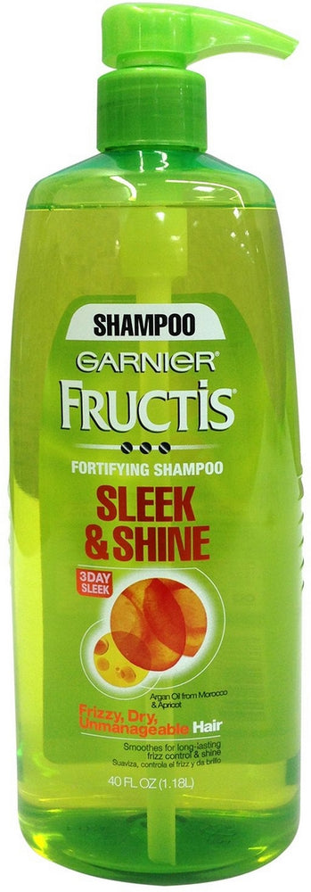 Garnier Fructis Sleek & Shine Fortifying Shampoo, 40 oz