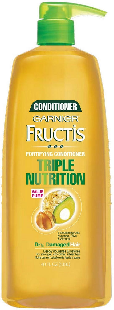 Garnier Fructis Triple Nutrition Fortifying Conditioner, 40 oz