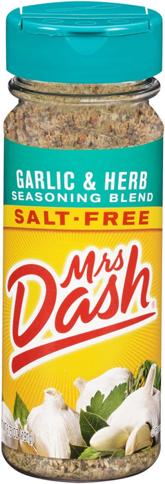 Mrs Dash Garlic & Herb Salt-Free Seasoning Blend Shaker, 6.75 oz