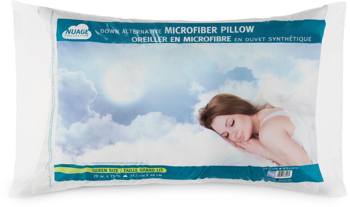 Safdie Nuage Collection Microfiber Pillow, Queen Size , 1 pc