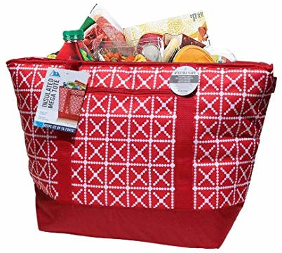 Arctic Zone Insulated Mega Tote, Red, 12 gl