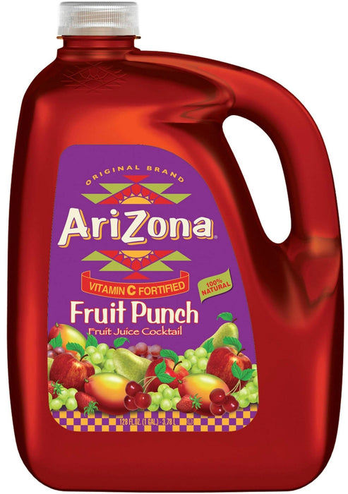 AriZona Fruit Punch With All Natural Flavors, with Vitamin C, 1 gal