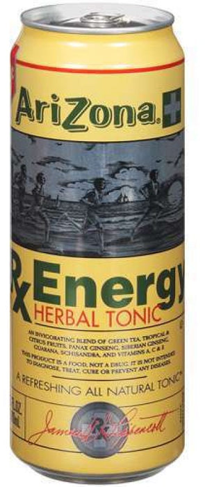 AriZona Rx Energy Herbal Tonic, 23 oz