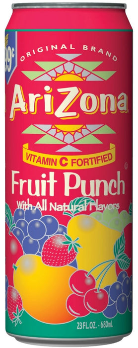 AriZona Fruit Punch With All Natural Flavors, with Vitamin C, 23 oz