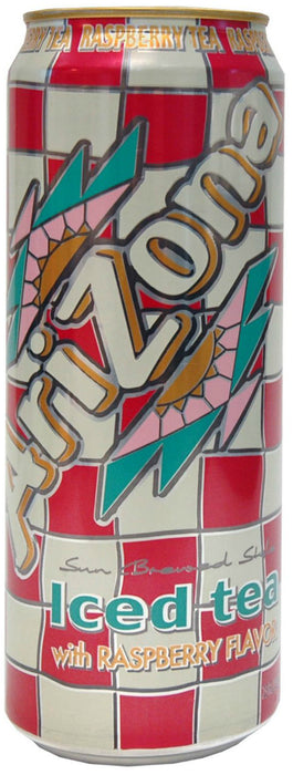 AriZona Iced Tea with Raspberry Flavor, 23 oz