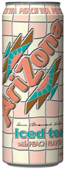 AriZona Iced Tea Peach, Value Pack, 12 x 11.5 oz