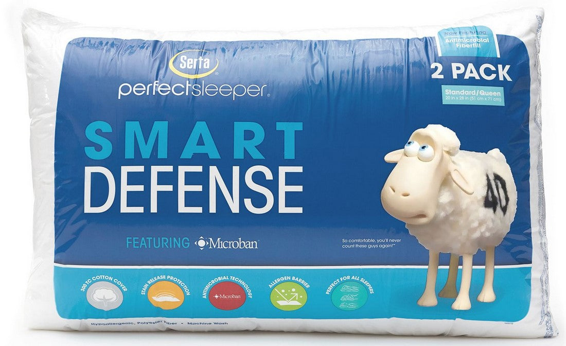 Serta Perfect Sleeper Standard Bed Pillow, 2 ct —