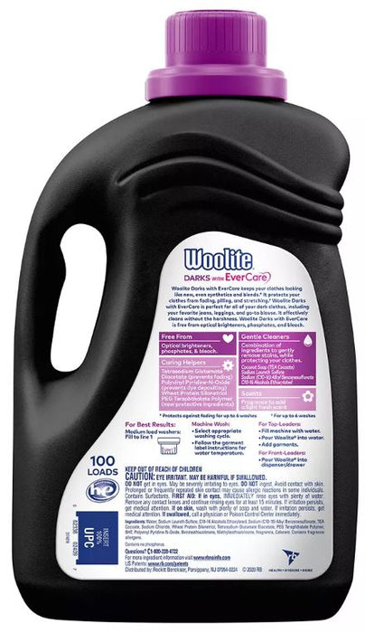 Woolite Darks With EverCare Liquid Laundry Detergent , 150 oz