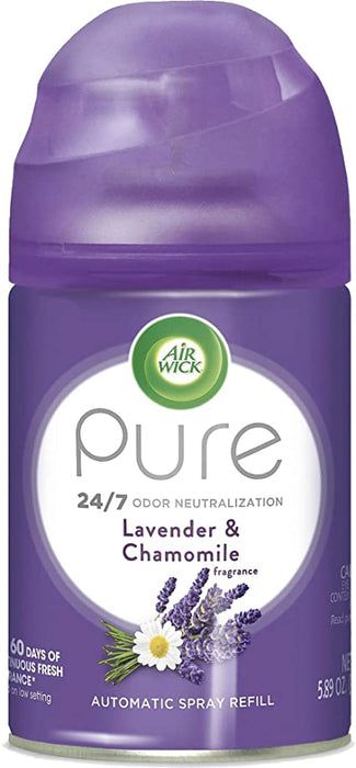 Air Wick Pure Freshmatic Air Fresner Refill, Lavender & Chamomile Scent , 5.89 oz