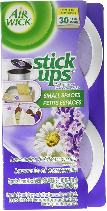 Air Wick Stick Ups Air Freshners, Lavender & Chamomile Scent , 2 ct