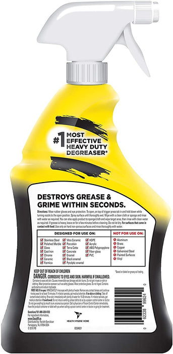 Easy-Off Heavy Duty Cleaner Degreaser , 32 oz