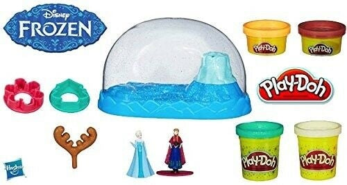 Hasbro Play-Doh Disney Frozen Sparkle Snow Dome B0656, 1 ct
