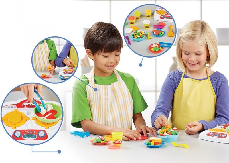 Play-Doh Kitchen Creations Sizzlin' Stovetop - Shop Dress Up